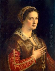Portrait of a Lady by Francesco Salviati