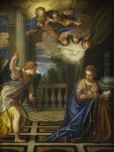 The Annunciation by Paolo Veronese (Caliari)