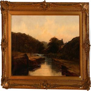 Landscape With Ariver by Frank Thomas Carter