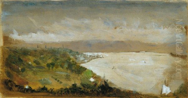 View of the Hudson River from the Catskills - view 1