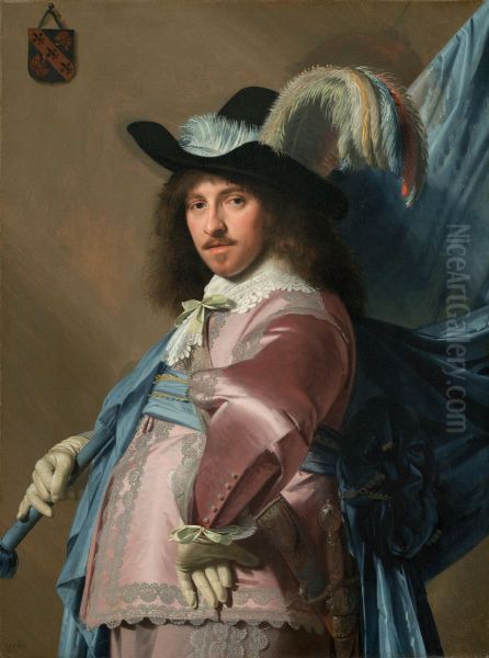 Andries Stilte as a Standard Bearer - view 1