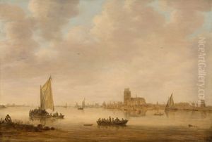 View of Dordrecht from the Dordtse Kil by Jan van Goyen
