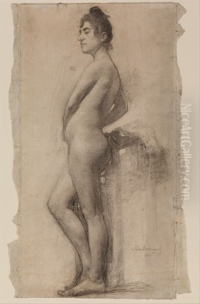 Standing Female Nude - view 1