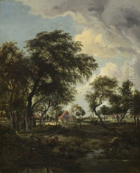 A Farm in the Sunlight - view 1