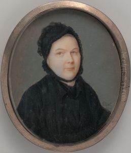 Mrs. Phineas Miller (Catherine Littlefield) by Joseph Picot de Limoelan