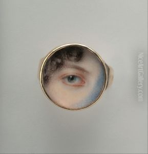 Eye of Maria Miles Heyward by Edward Greene Malbone