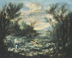 Christ at the Sea of Galilee by Alessandro Magnasco