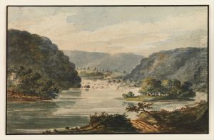 A View of the Potomac at Harpers Ferry