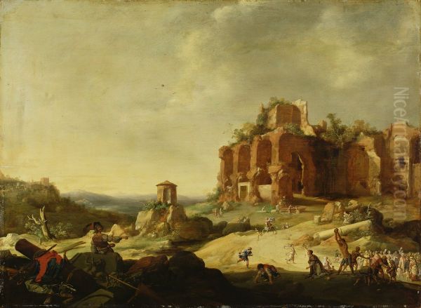 The Stoning of St. Stephen - view 1