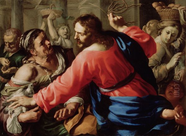 Christ Cleansing the Temple - view 1