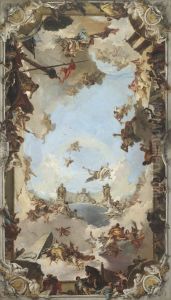 Wealth and Benefits of the Spanish Monarchy under Charles III by Giovanni Battista Tiepolo