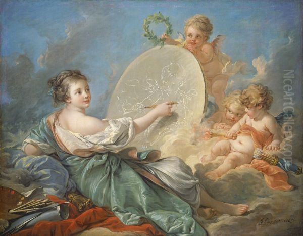 Allegory of Painting - view 1