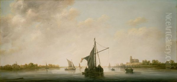 A View of the Maas at Dordrecht - view 1