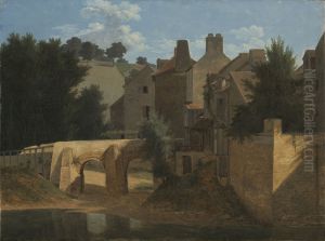 View in the Ile-de-France by Jean-Victor Bertin