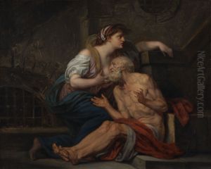 "Roman Charity" by Jean-Baptiste Greuze