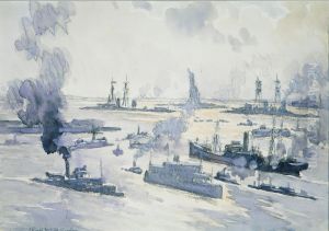 Warships in the Harbor Warships in the Harbor