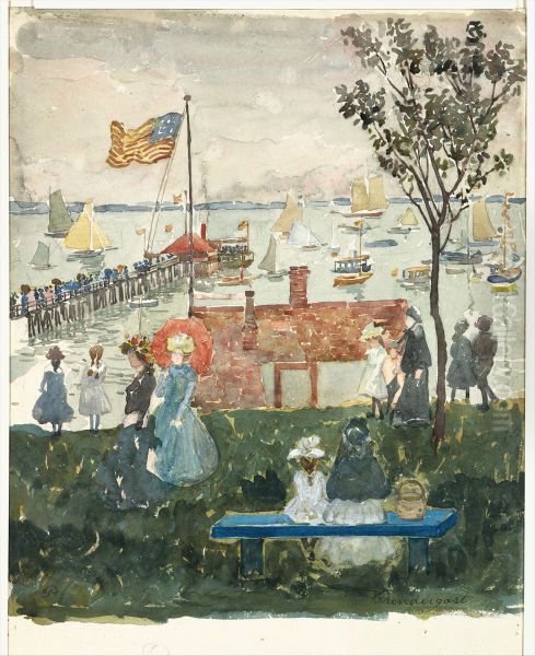 Excursionists, Nahant - view 1