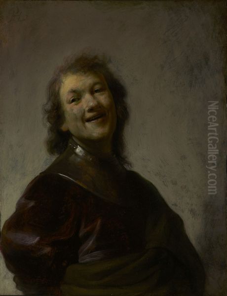 Rembrandt laughing - view 1