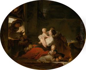 The Happy Family by Jean-Honore Fragonard