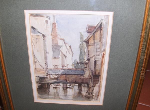 A Canal Scene - view 1