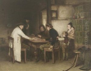 Zugeschrieben
Interieurszene Mit Kartenspielern. by Hugh Carter