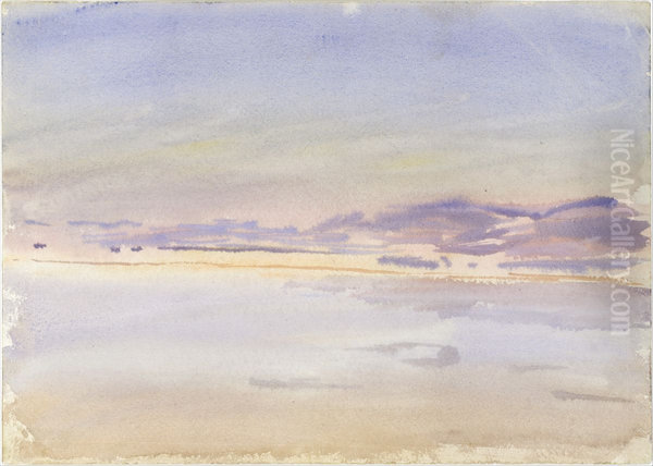Sunset at Sea - view 1