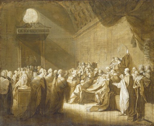 The Death of the Earl of Chatham - view 1
