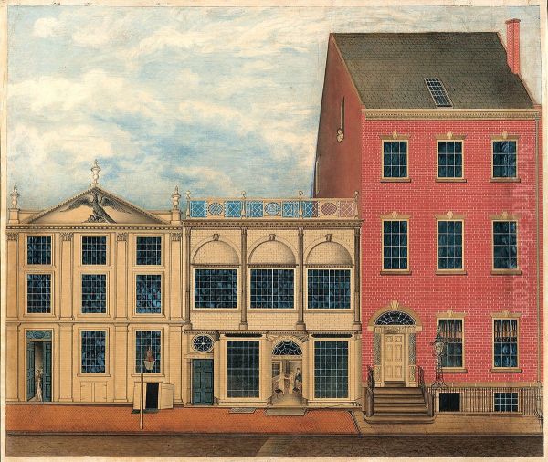 The Shop and Warehouse of Duncan Phyfe, 168-172 Fulton Street, New York City - view 1