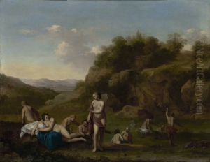 Landscape with Bathing Nudes Landscape with Bathing Nudes