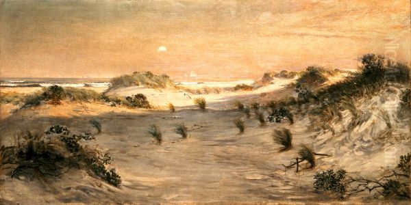 Sand Dunes at Sunset, Atlantic City - view 1