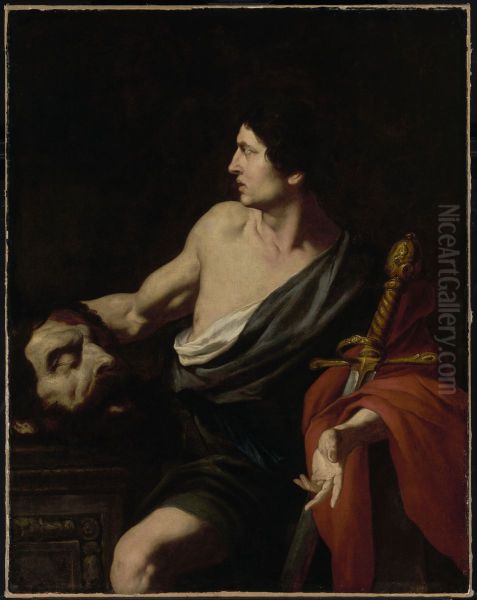 David with the Head of Goliath - view 1