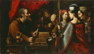 Achilles among the Daughters of Lycomedes by Pietro Paolini