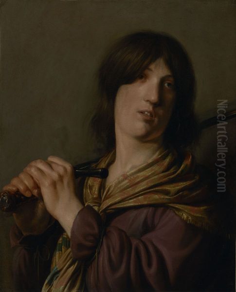 David with His Sword - view 1