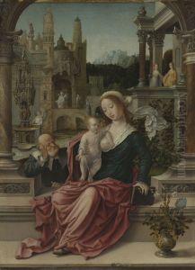 The Holy Family by Jan Gossaert