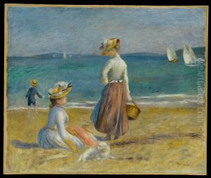 Figures on the Beach