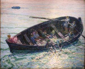 The Miraculous Haul of Fishes by Henry Ossawa Tanner