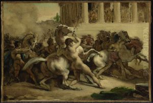 The Race of the Riderless Horses by Theodore Gericault