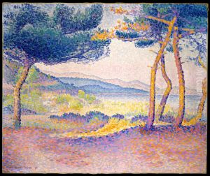 Pines Along the Shore by Henri-Edmond Cross