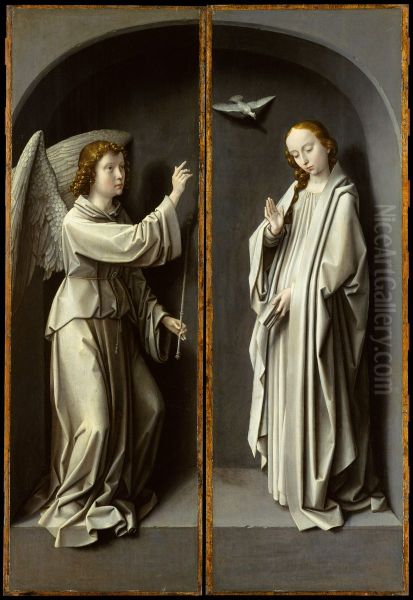 Archangel Gabriel; The Virgin Annunciate - view 1