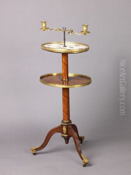 Candlestand and holder (gueridon) - view 1