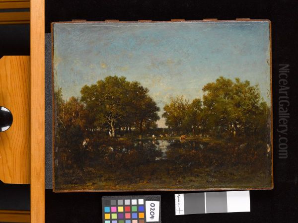 The Pool (Memory of the Forest of Chambord) - view 1