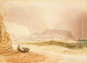 Scarborough Coast by Joseph Newington Carter