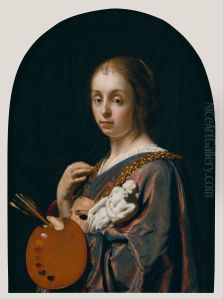 Pictura (An Allegory of Painting) by Frans van Mieris