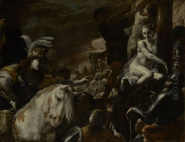 Clorinda Rescuing Sofronia and Olindo - view 1