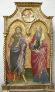 santi giovanni battista ed evangelista