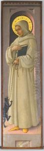 Saint Bernard of Clairvaux by Filippo Lippi
