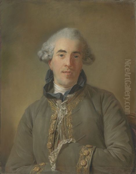 Portrait of Theophile Van Robais - view 1