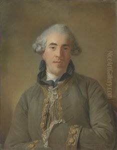 Portrait of Theophile Van Robais by Jean-Baptiste Perronneau
