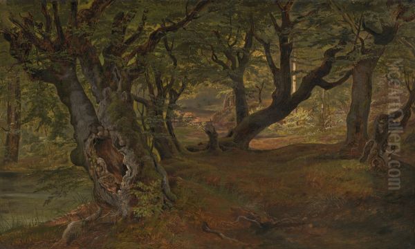 'View of Bregentved Forest, Zealand'. - view 1