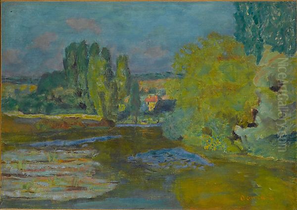 House on the Seine near Vernon - view 1